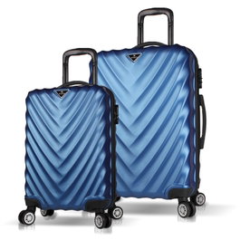 Zoozie Bags Set de maletas de 2 piezas Azul oscuro